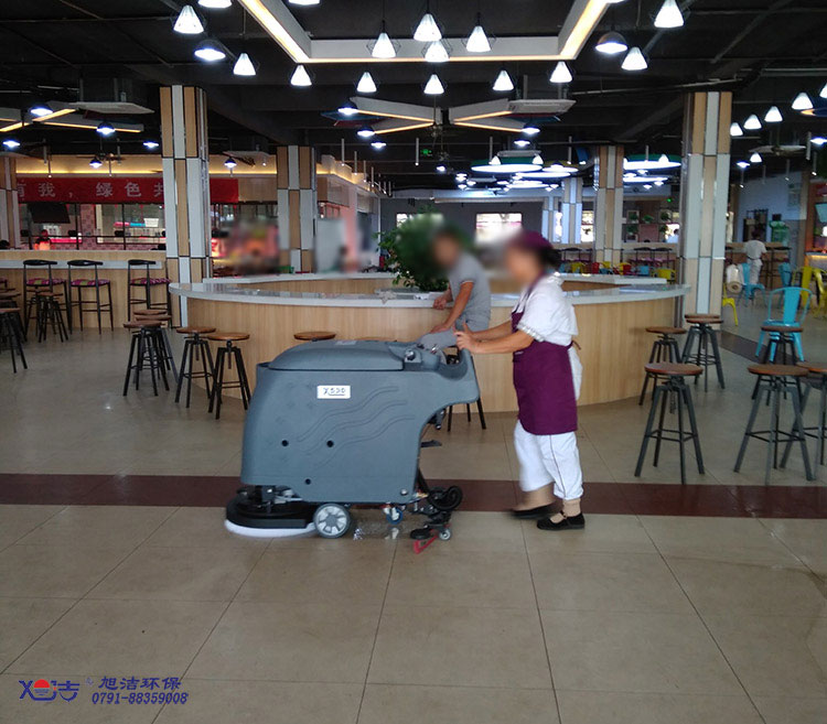 辦公大樓食堂保潔，食堂專用洗地機